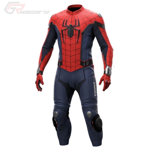 Tuta moto corsa spiderman - tuta,